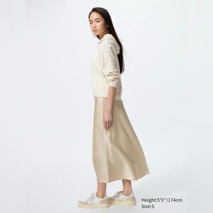 Uniqlo Satin Skirt